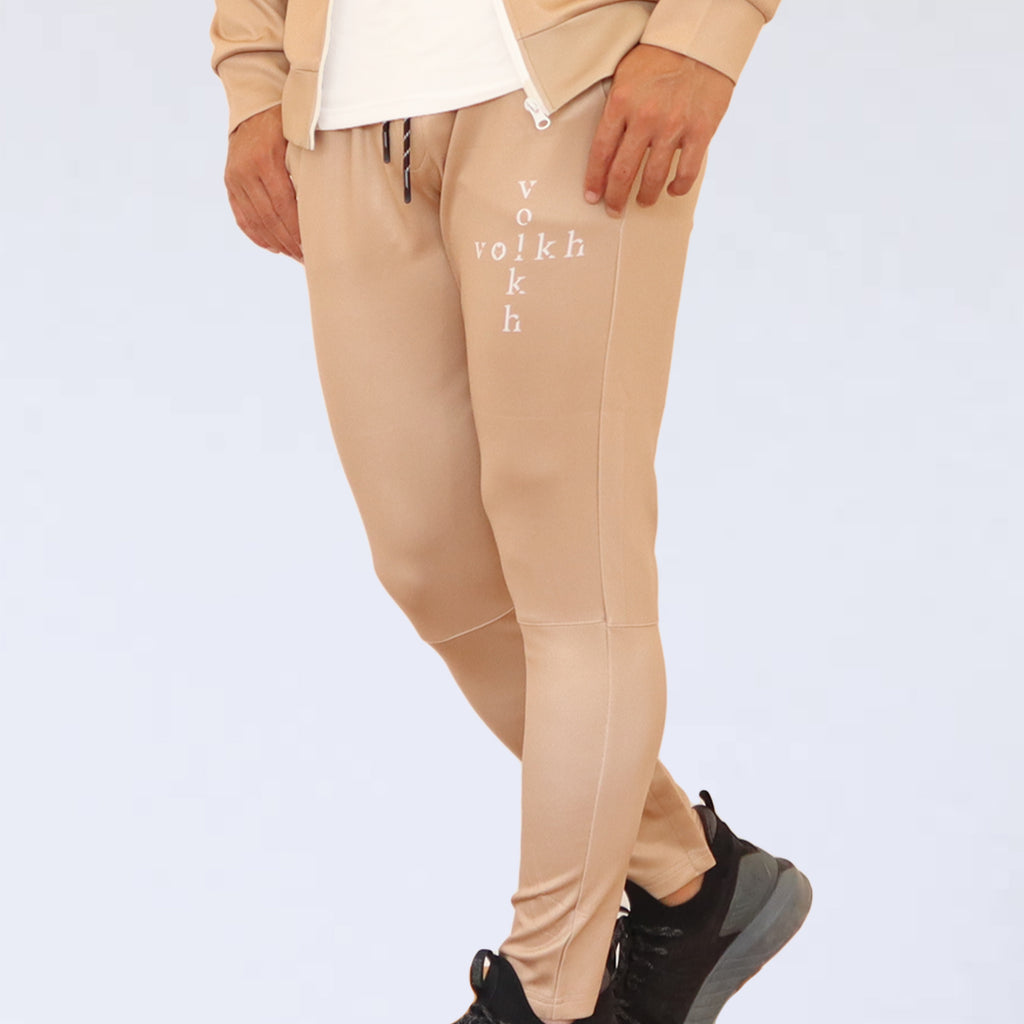 JOGGER PANTS volkh logo ～BEIGE～ – SINZ FIT