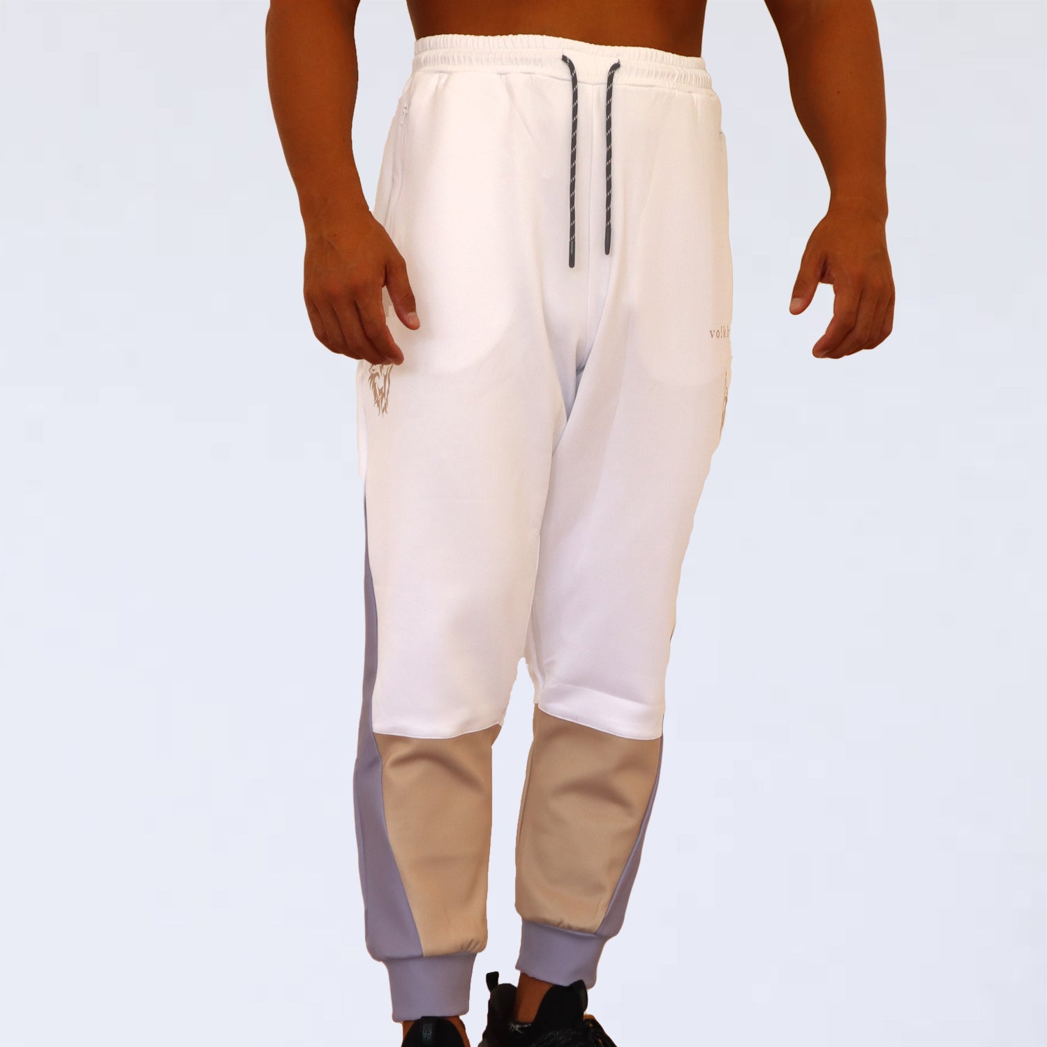 JOGGER PANTS WIDE volkh ~WBG WHITE～